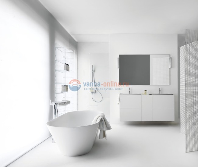 Ванна отдельностоящая Laufen из материала Sentec Kartell, 171.5 x 81.5 см, 2.2633.2.000.000.1 Ванна отдельностоящая Laufen из материала Sentec Kartell, 171.5 x 81.5 см, 2.2633.2.000.000.1