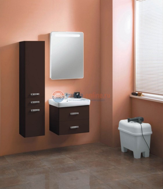 Тумба под раковину Акватон АМЕРИНА 60, 1A135401AM010, белая Тумба под раковину Акватон АМЕРИНА 60, 1A135401AM010, белая