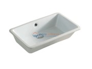 Раковина ArtCeram Gea GEL001 01; 00, врезная снизу, 53 х 34,5 х 13 см