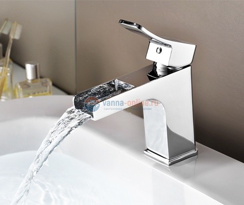 Смеситель каскадный WasserKRAFT Aller 1069 для раковины, хром Смеситель каскадный WasserKRAFT Aller 1069 для раковины, хром