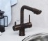 Смеситель WasserKRAFT A8047 для кухни под фильтр, темная бронза