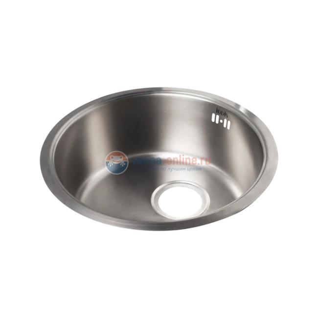 Кухонная мойка Iddis Edifice EDI42P0i77 42.5 x 42.5 x 18 см, круглая, хром