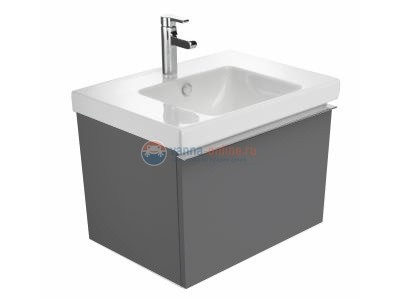 Тумба под раковину Jacob Delafon Odeon Up EB860-N14 серый антрацит