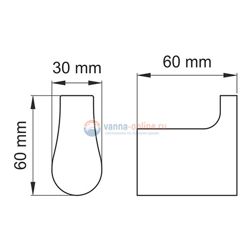 Крючок WasserKRAFT Elbe 7223, черный Крючок WasserKRAFT Elbe 7223, черный