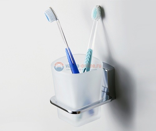 Стакан с держателем WasserKRAFT Leine 5028 Стакан с держателем WasserKRAFT Leine 5028