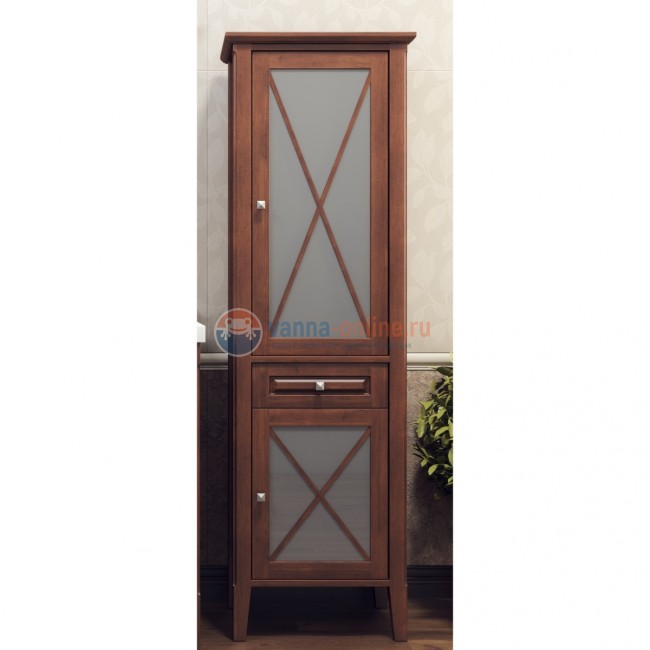 Пенал Opadiris Палермо 167*53 см, левый/правый, светлый орех