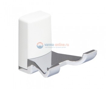 Крючок двойной WasserKRAFT Leine 5023DWHITE Крючок двойной WasserKRAFT Leine 5023DWHITE