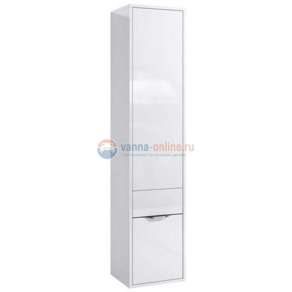 Пенал подвесной Aqwella Malaga Mal.05.03 L/R, цвет - белый