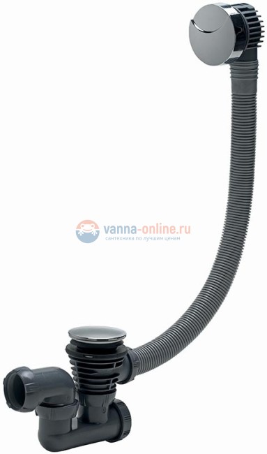 Слив-перелив Jacob Delafon E6D159-CP, 70 см