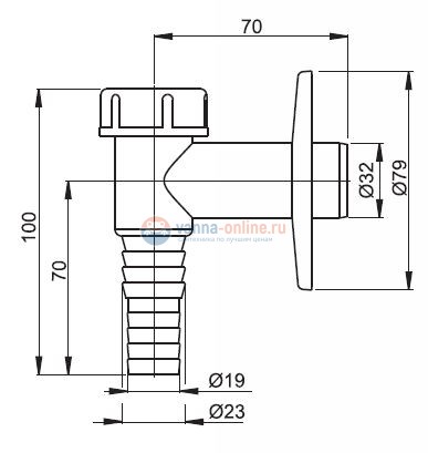 Сифон для стиральной машины Alcaplast APS2, наружный, белый Сифон для стиральной машины Alcaplast APS2, наружный, белый