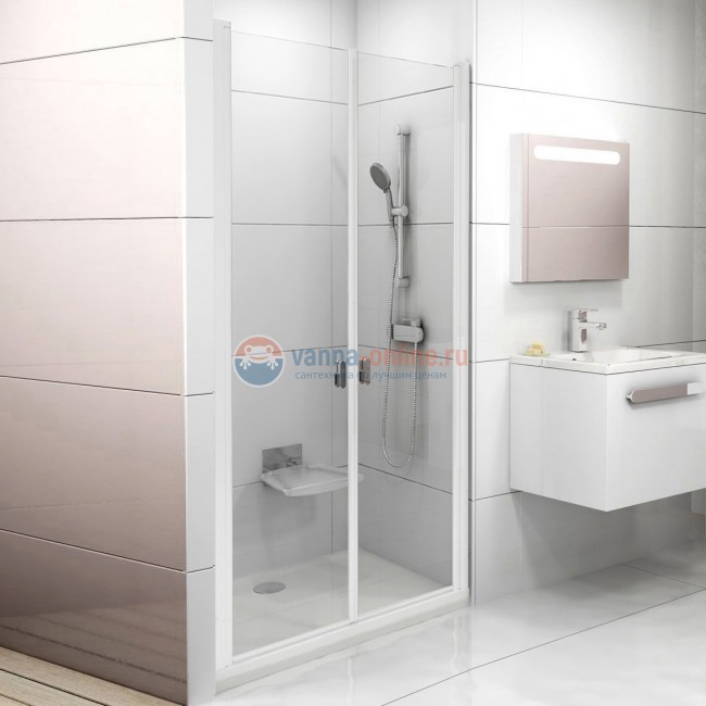 Душевая дверь в нишу Ravak CSDL2-90 Transparent Душевая дверь в нишу Ravak CSDL2-90 Transparent