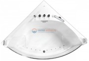Акриловая ванна Gemy G9080 O с аэромассажем, 150 х 150 см