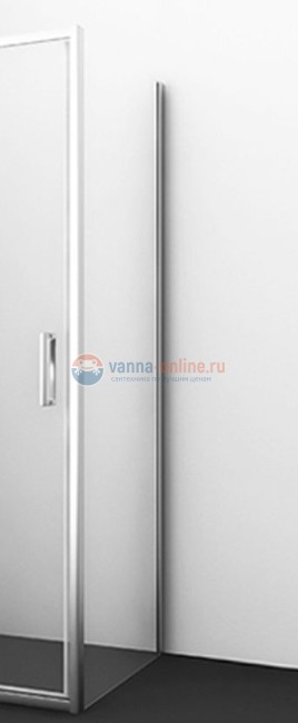 Душевая перегородка WasserKraft Aller 10H10-RP100 100 x 200 см с фиксатором Душевая перегородка WasserKraft Aller 10H10-RP100 100 x 200 см с фиксатором