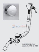 Слив-перелив Kaldewei Comfort-Level Plus мод. 4014, 6877.7068.0001, с функцией налива Слив-перелив Kaldewei Comfort-Level Plus мод. 4014, 6877.7068.0001, с функцией налива