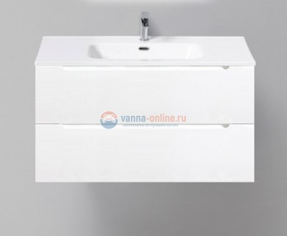 Тумба под раковину BelBagno Etna ETNA-900-2C-SO-BO-P 90 см, подвесная, цвет белый матовый (bianco opaco)