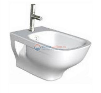 Биде Jacob Delafon Struktura EMC0002-00 34*54 см подвесное безободковое Биде Jacob Delafon Struktura EMC0002-00 34*54 см подвесное безободковое