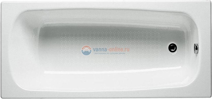 Чугунная ванна Roca Continental 170х70 см 21291100R, с антискольжением