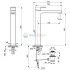 Смеситель для раковины Ideal Standard EDGE A7112AA Смеситель для раковины Ideal Standard EDGE A7112AA