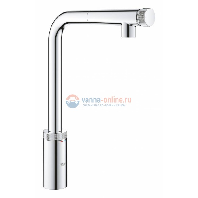 Смеситель Grohe Minta SmartControl 31613000 для кухонной мойки, хром
