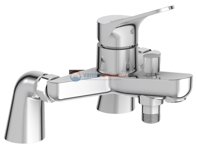 Смеситель Jacob Delafon Brive E75768-CP на борт ванны Смеситель Jacob Delafon Brive E75768-CP на борт ванны