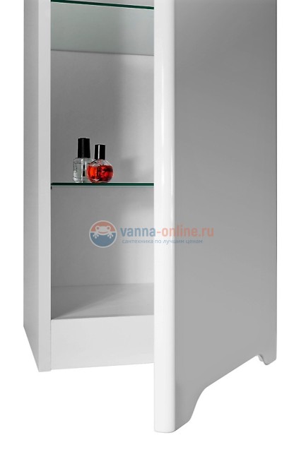 Пенал Dreja QL 35 правый, белый лак