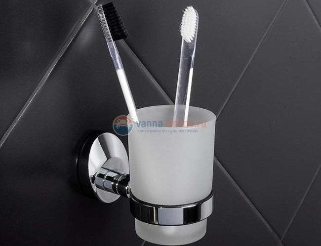 Стакан Fixsen Europa FX-21806, хром