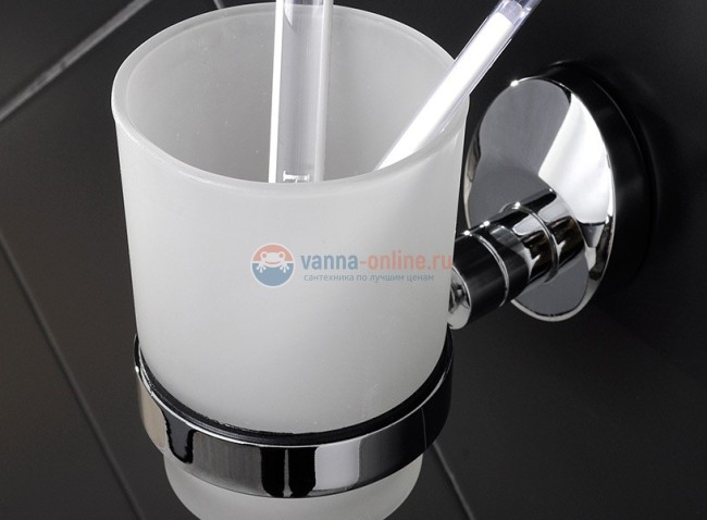 Стакан Fixsen Europa FX-21806, хром