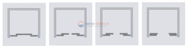Душевая дверь Radaway Idea DWD 200 387120-01-01, 200*200,5 см Душевая дверь Radaway Idea DWD 200 387120-01-01, 200*200,5 см