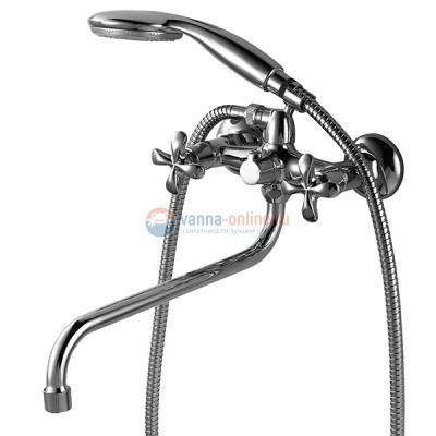 Смеситель Lemark Flora LM0151C для ванны и душа Смеситель Lemark Flora LM0151C для ванны и душа