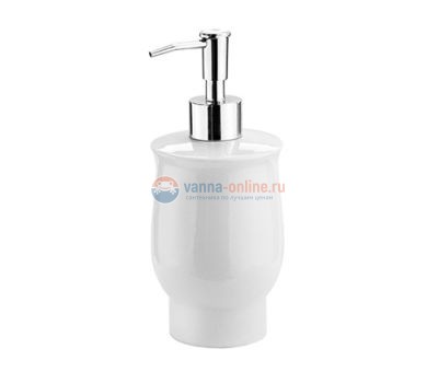 Запасной дозатор для жидкого мыла фарфоровый WasserKraft C183