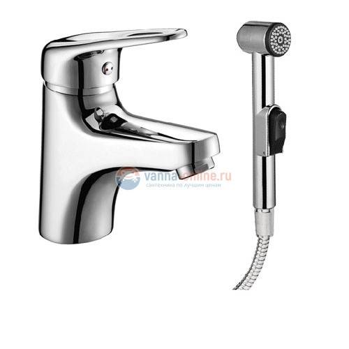 Смеситель Lemark Luna LM4116C для раковины с гигиеническим душем Смеситель Lemark Luna LM4116C для раковины с гигиеническим душем