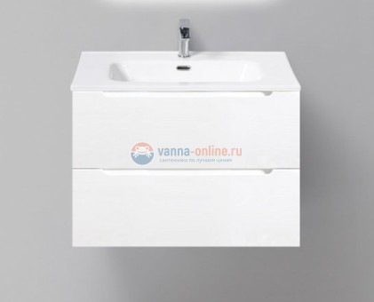 Тумба под раковину BelBagno Etna ETNA-700-2C-SO-BO-P, 70 см, подвесная, цвет белый матовый (bianco opaco)