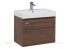Тумба с раковиной Aquanet Нью-Йорк 70 00203946, цвет орех