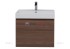 Тумба с раковиной Aquanet Нью-Йорк 70 00203946, цвет орех