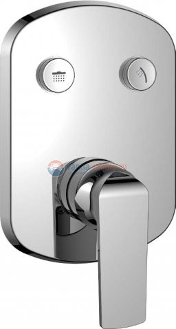 Смеситель для душа Cezares GLOBO-F-VDIM2-B-01, встраиваемый, двухпозиционный