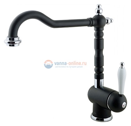 Смеситель Timo Morea 2406F anthracite для раковины Смеситель Timo Morea 2406F anthracite для раковины