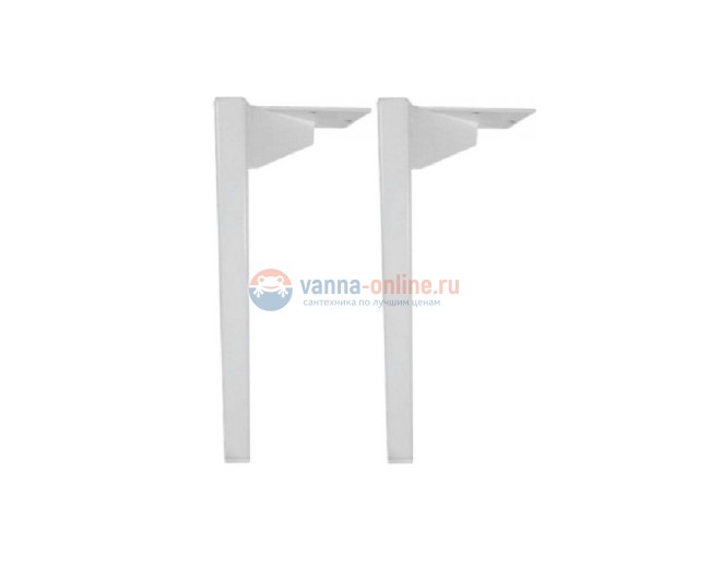 Комплект ножек для тумб Aquanet Nova Lite, 243730, 2 штуки, цвет белый