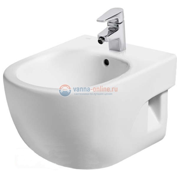 Биде Roca Meridian-N Compact 357246000, подвесное Биде Roca Meridian-N Compact 357246000, подвесное