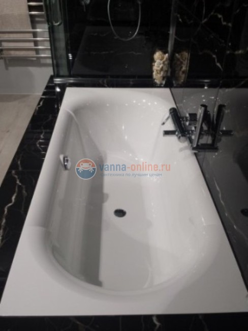 Ванна Villeroy&Boch Pavia UBQ180PAV2V-01, 180 x 80 см, Quaryl®, alpin