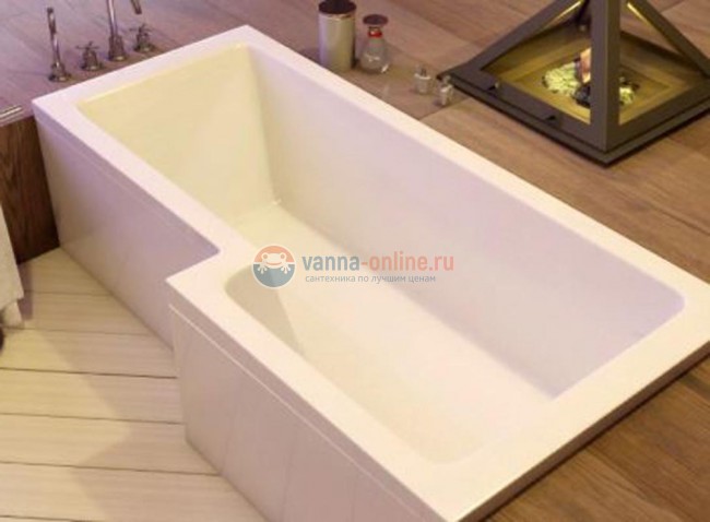 Ванна акриловая Vayer Options 165 х 70/85 L/R см Ванна акриловая Vayer Options 165 х 70/85 L/R см