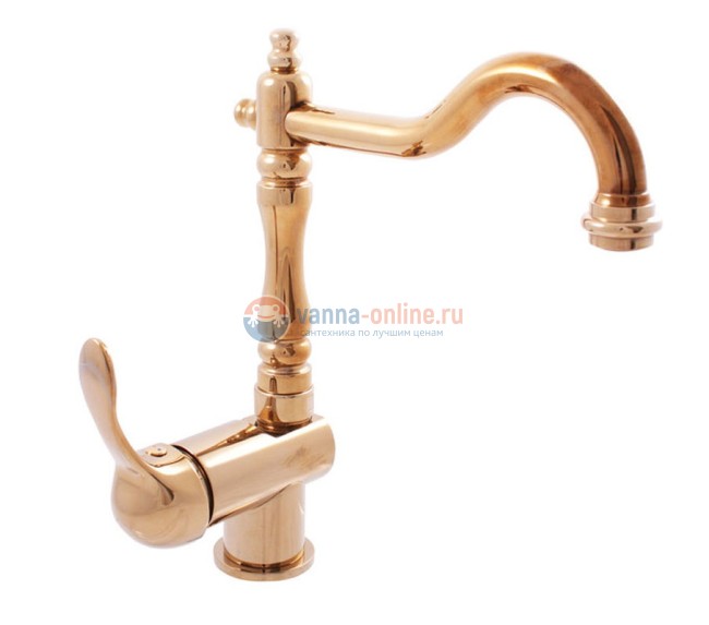 Смеситель для биде Rav-Slezak Labe L008.5/9Z, золото Смеситель для биде Rav-Slezak Labe L008.5/9Z, золото