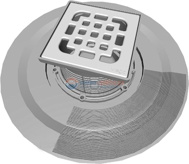 Трап Viega Advantix 556914, 100 x 100 мм Трап Viega Advantix 556914, 100 x 100 мм
