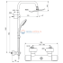Душевая система с термостатическим смесителем Ideal Standard IDEALRAIN SOFT A5686AA Душевая система с термостатическим смесителем Ideal Standard IDEALRAIN SOFT A5686AA