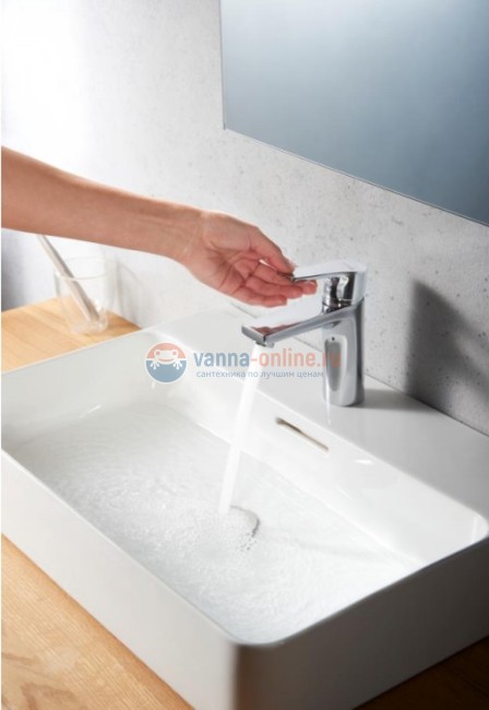 Смеситель Kludi Zenta Sl 482920565 для раковины 100, без донного клапана, хром Смеситель Kludi Zenta Sl 482920565 для раковины 100, без донного клапана, хром