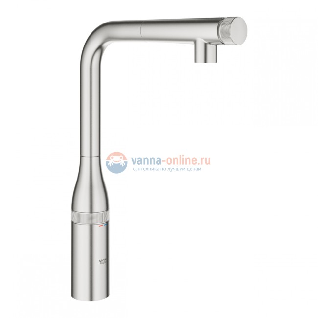 Смеситель Grohe Essence SmartControl 31615DC0 для кухонной мойки, суперсталь