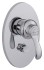 Смеситель Jacob Delafon Fairfax E98722-CP для ванны и душа, встраиваемый, внешняя часть Смеситель Jacob Delafon Fairfax E98722-CP для ванны и душа, встраиваемый, внешняя часть