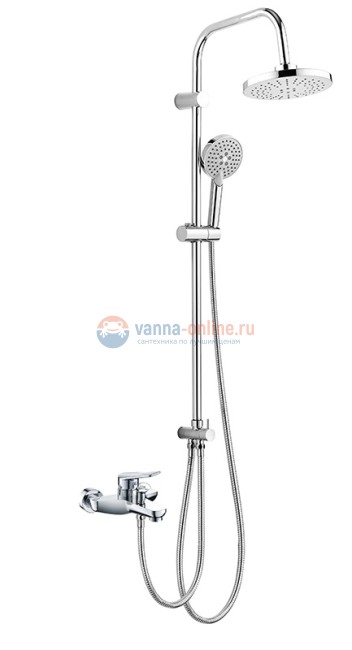 Душевая система Orange Flipo M23-933cr, хром