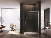 Душевой уголок Berges Wasserhaus Gelios 061001, 120 х 80 х 195 см, стекло прозрачное