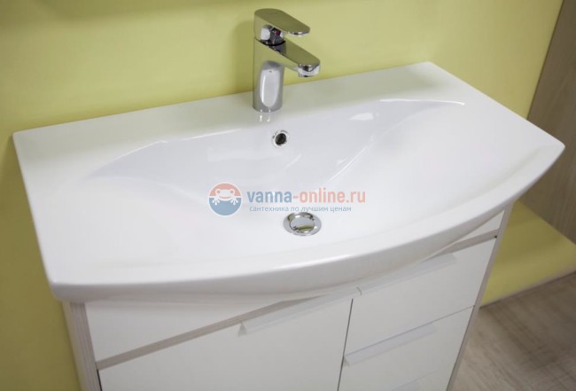 Тумба под раковину Акватон Рико 65 см 1A213301RIB90