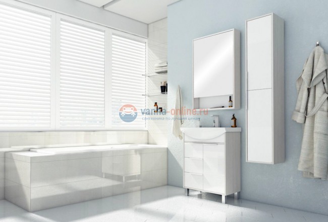 Тумба под раковину Акватон Рико 65 см 1A213301RIB90